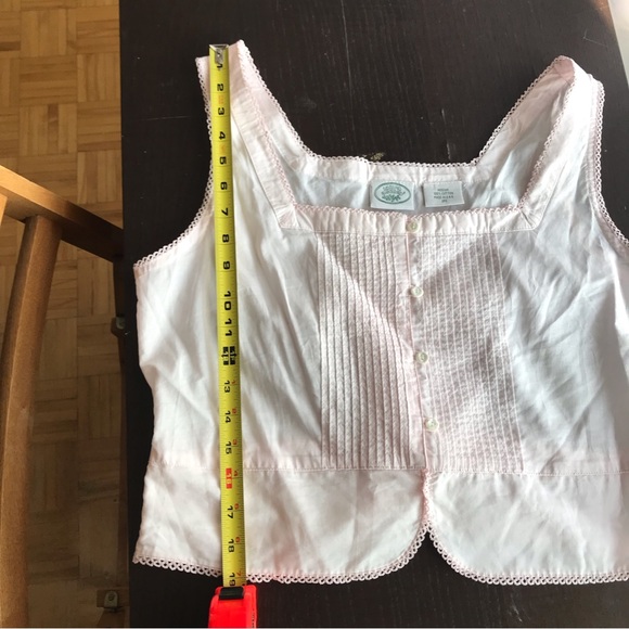 Lovely 90s vintage pale pink top, fits size medium best - Picture 8 of 12